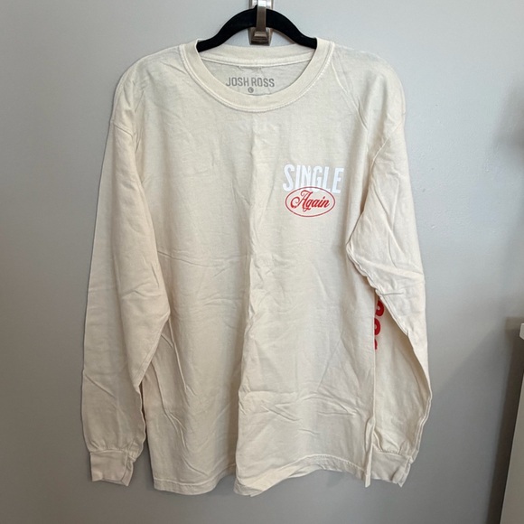 Josh Ross Single Again Tour Long Sleeve Shirt UNISEX - Picture 2 of 9